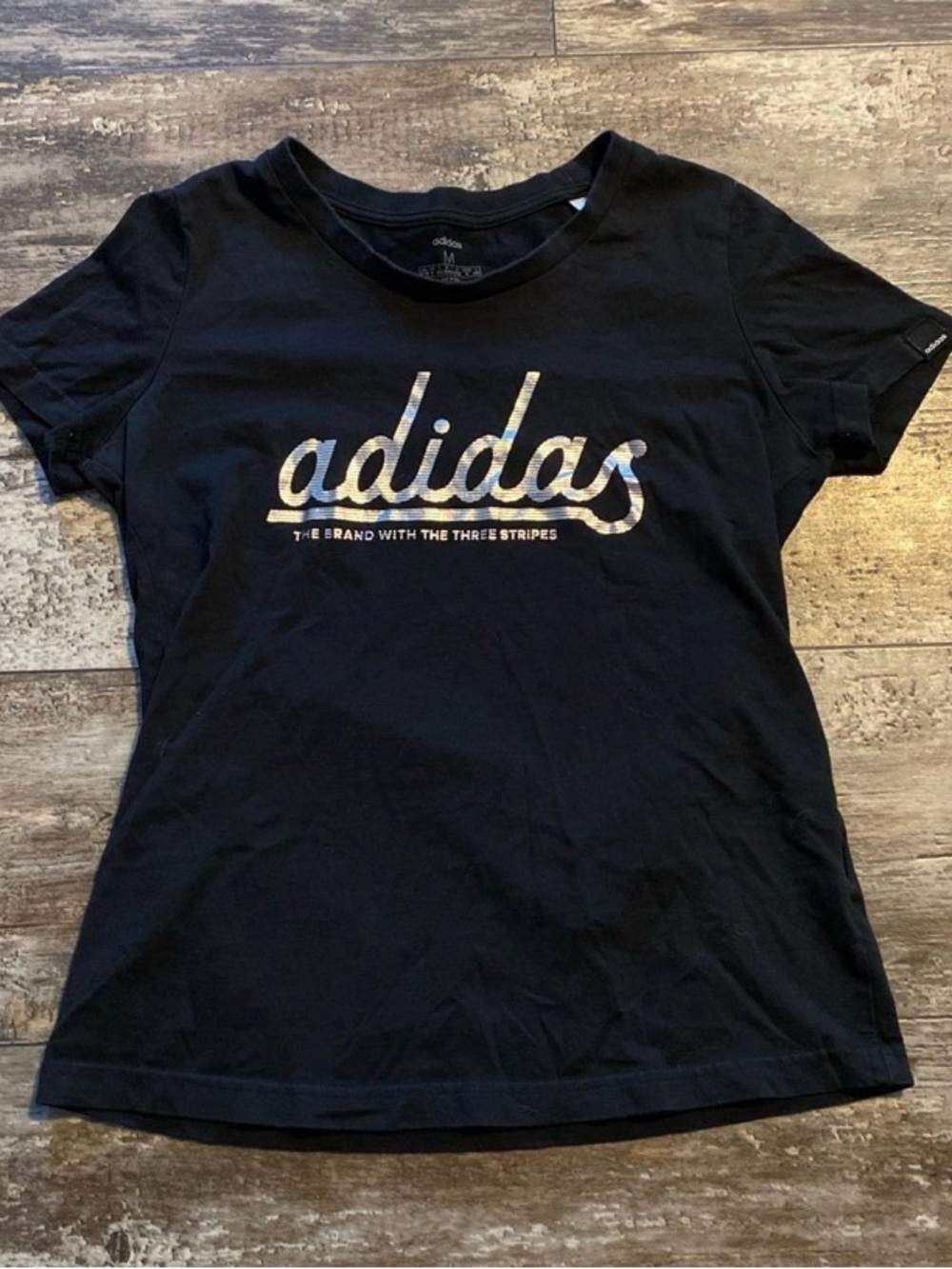 Black Adidas Shirt Size Medium